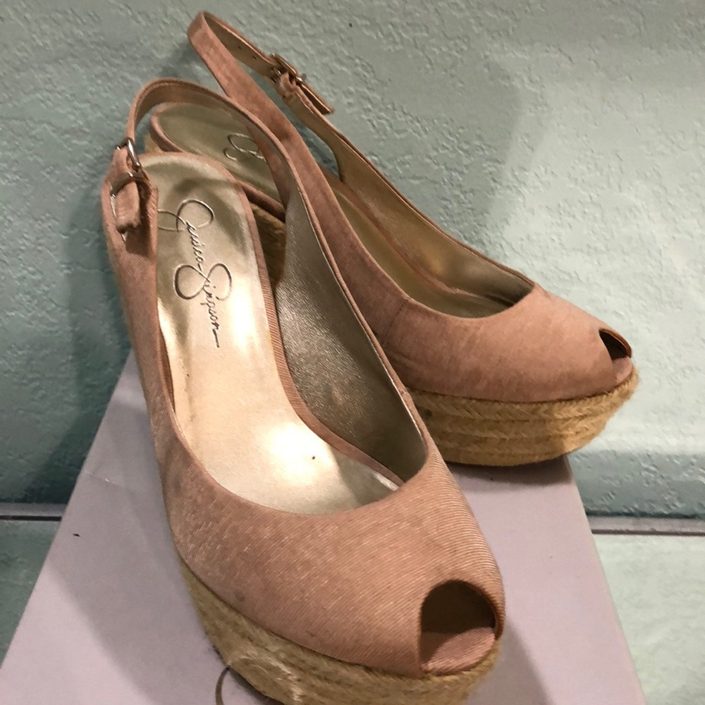 Jessica Simpson sesame colored espadrilles - Picture 3 of 8